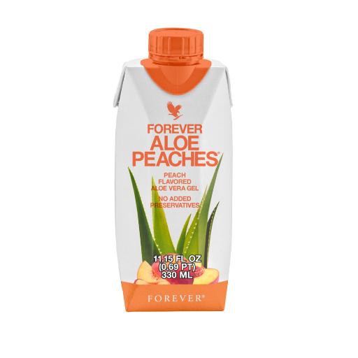 Aloe Peaches-330ml 12/pk